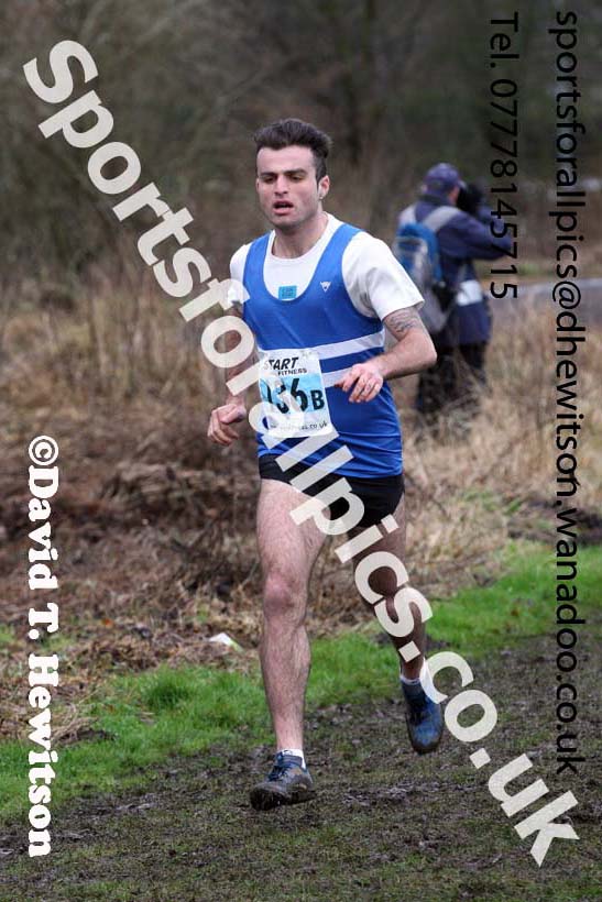 Senior mens Durham Cathedral Cross Country Relays, Maiden Castle, Durham. Photo: David T. Hewitson/Sports for All Pics